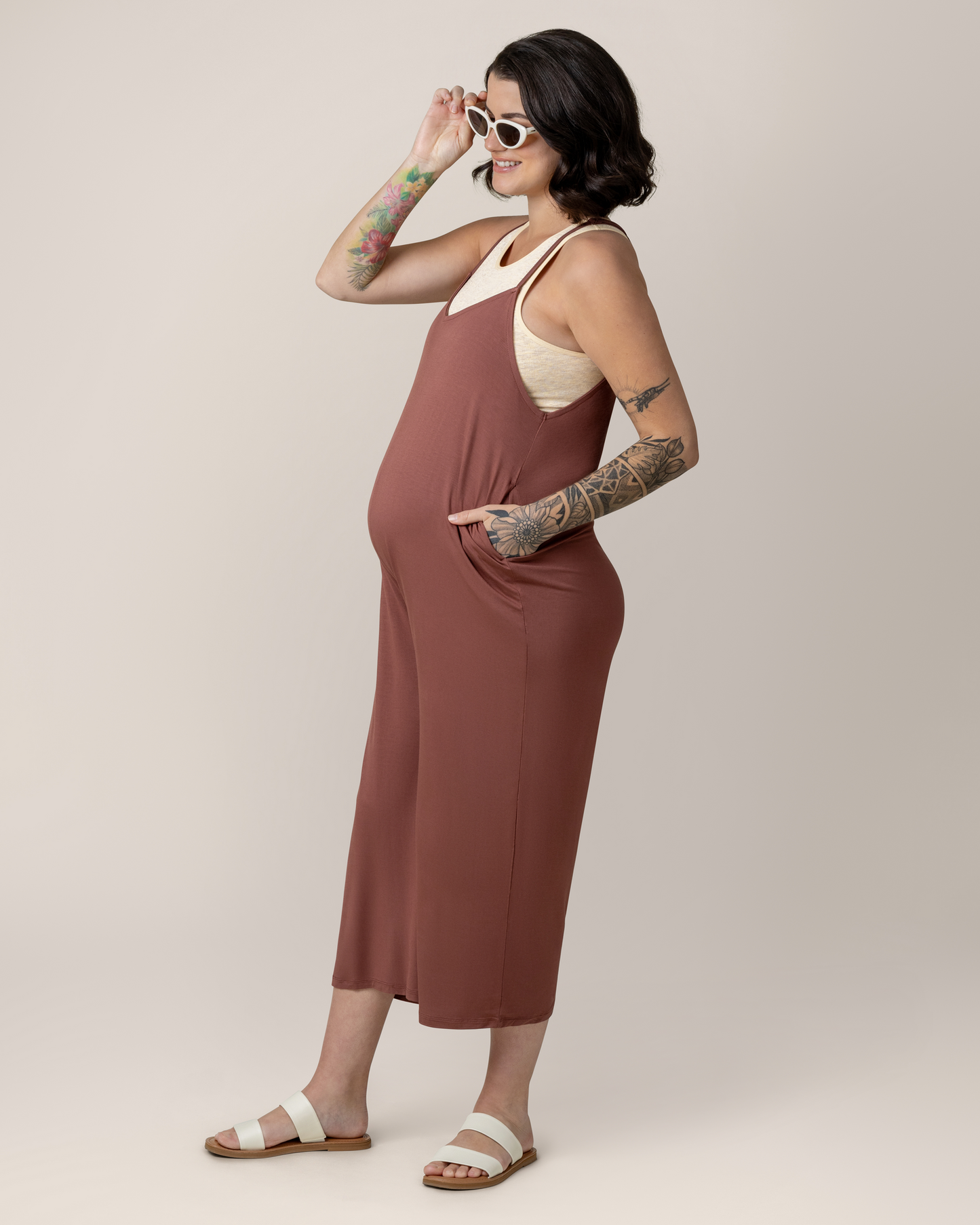 Maternity & Nursing Romper