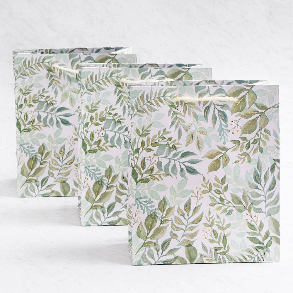 Watercolor Garden Foil Gift Bag