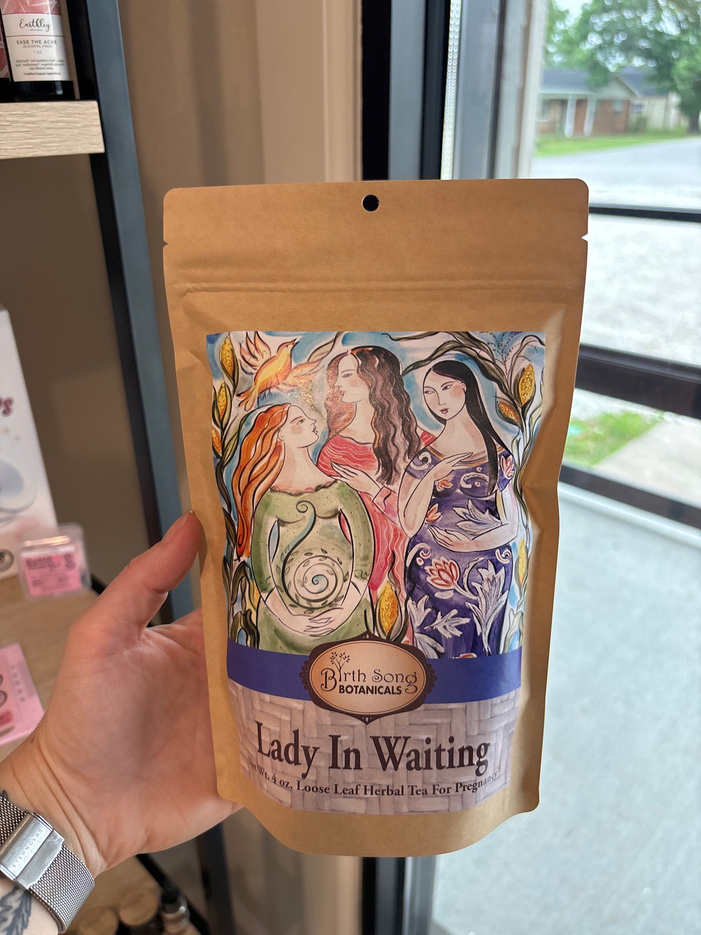 Lady in Waiting Herbal Pregnancy Tea Supports a Healthy Pregnancy* with Organic Red Raspberry Leaf 4