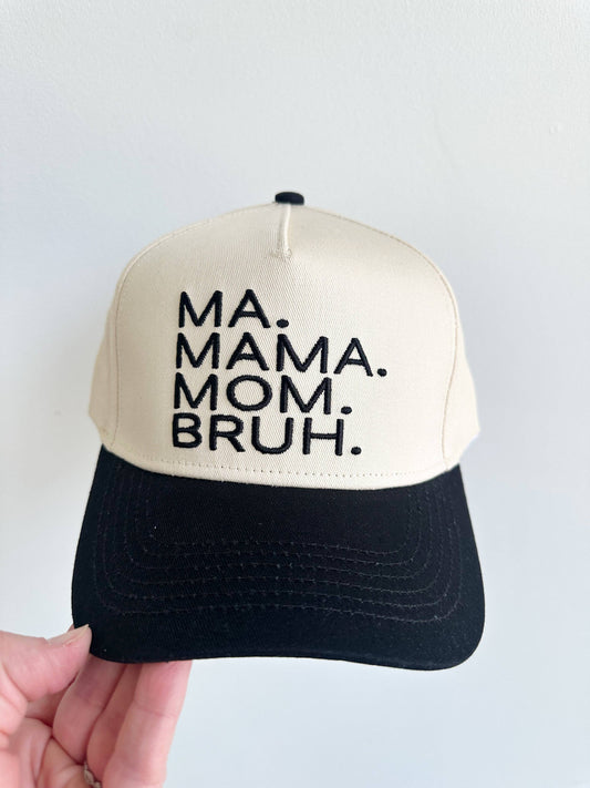 Ma.Mama.Mom.Bruh. Vintage Trucker Hat