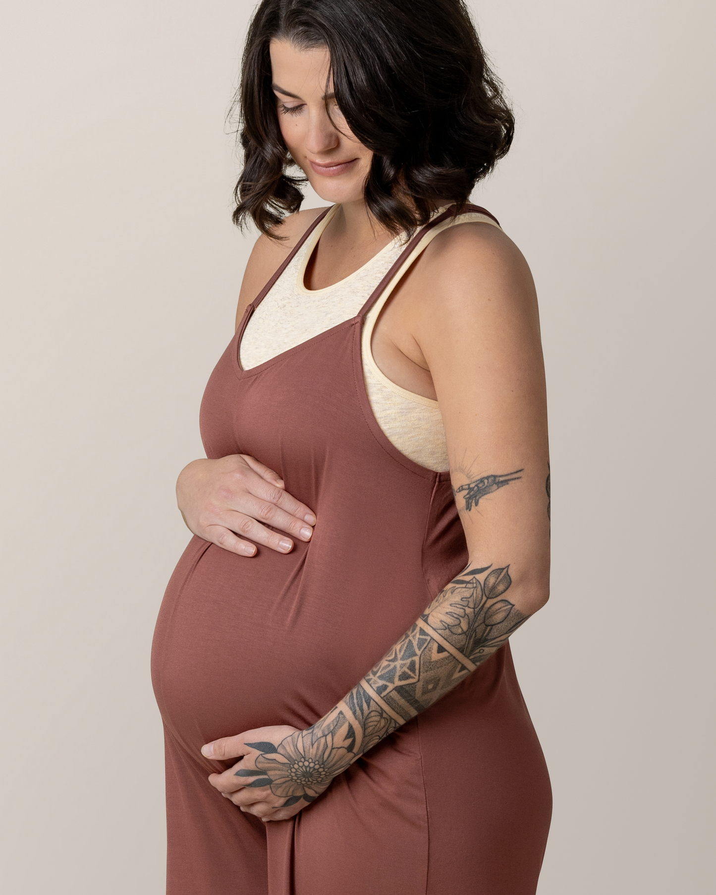 Maternity & Nursing Romper