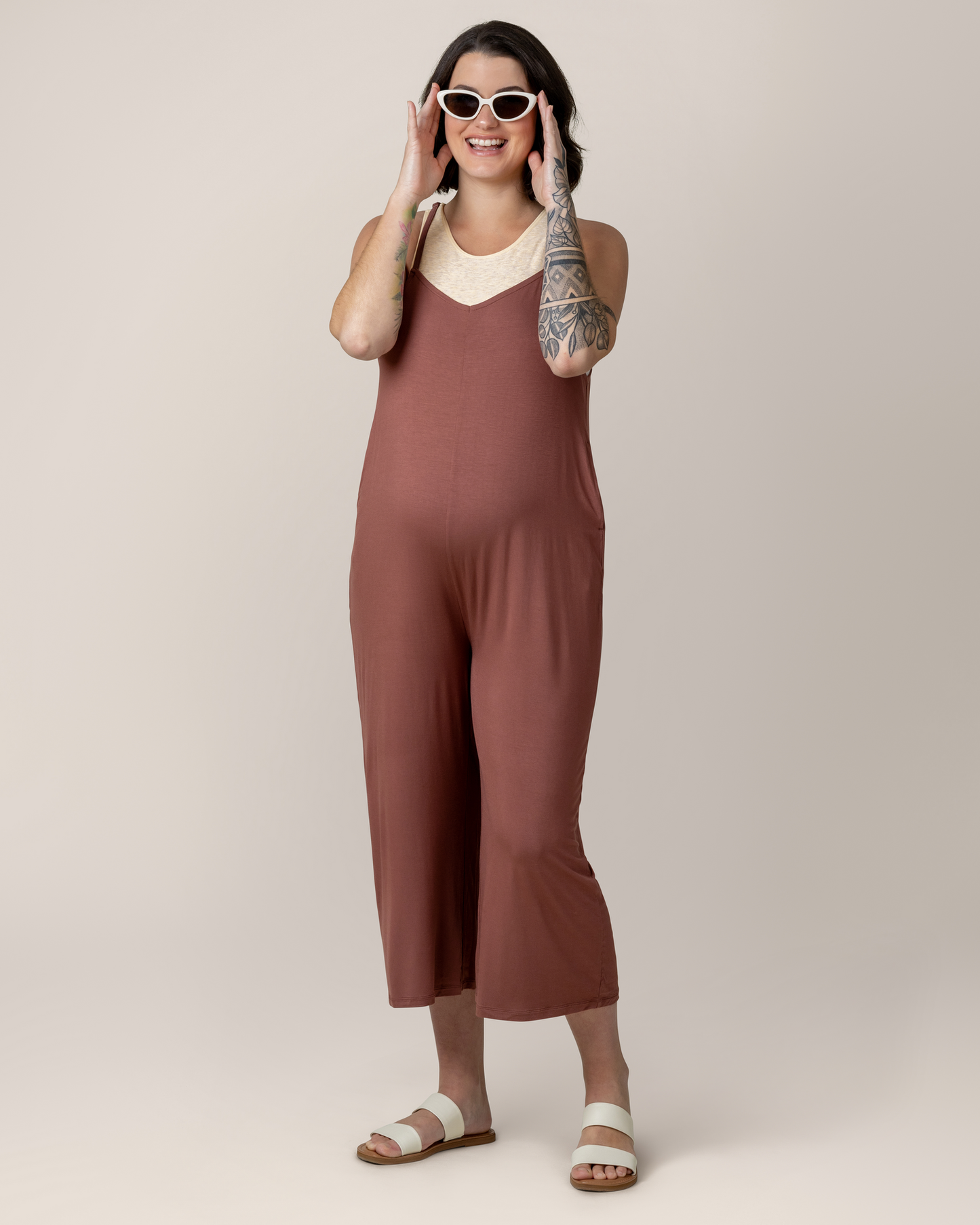 Maternity & Nursing Romper