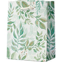 Watercolor Garden Foil Gift Bag