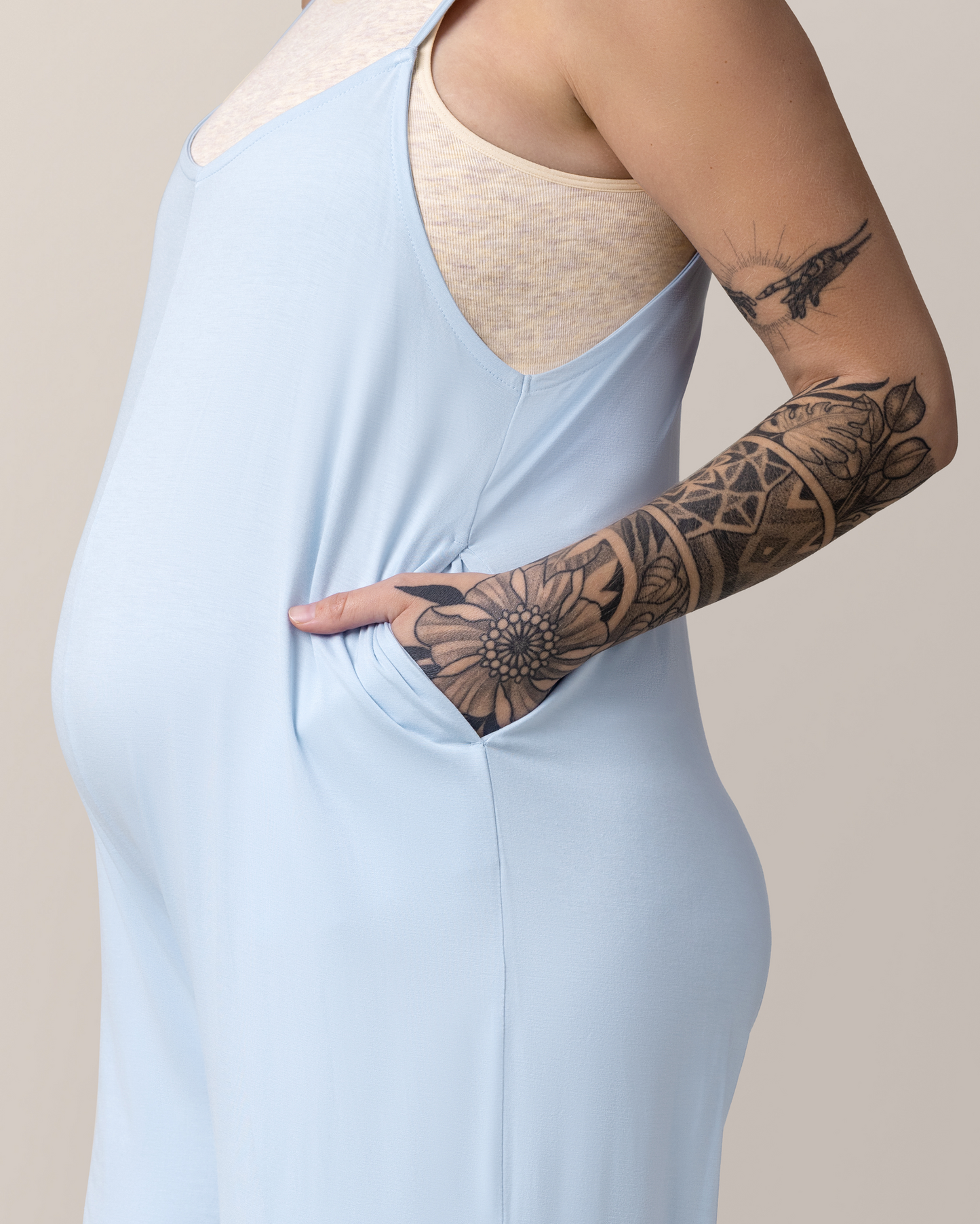 Maternity & Nursing Romper