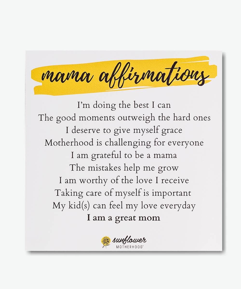 Affirmation Magnet | Uplifting Fridge Magnet Gift for Moms