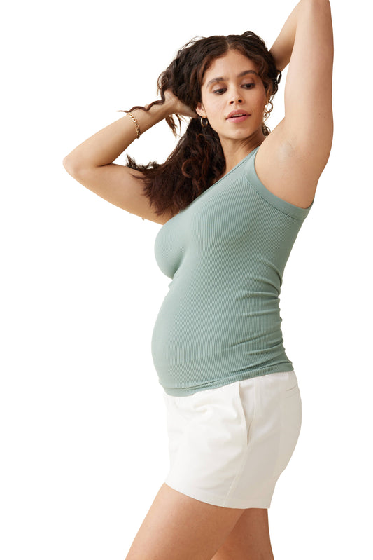 Women's Maternity Seamless Rib Tank