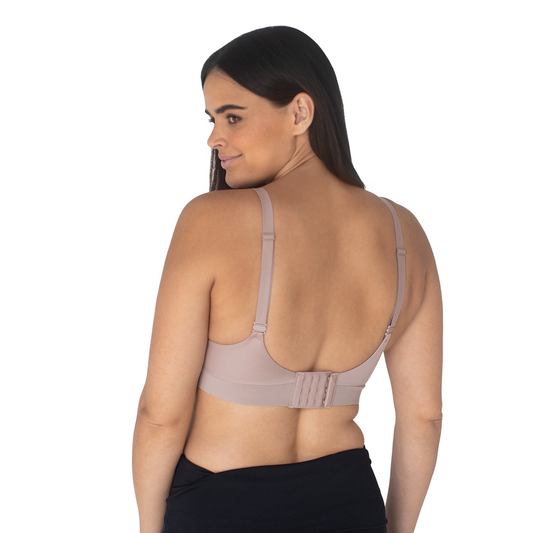 Minimalist Hands-Free Pumping & Nursing Plunge Bra - BUSTY