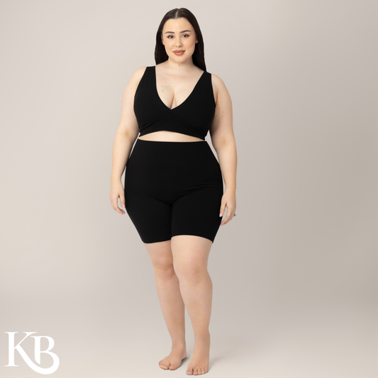 Bamboo Maternity & Postpartum Bike Short