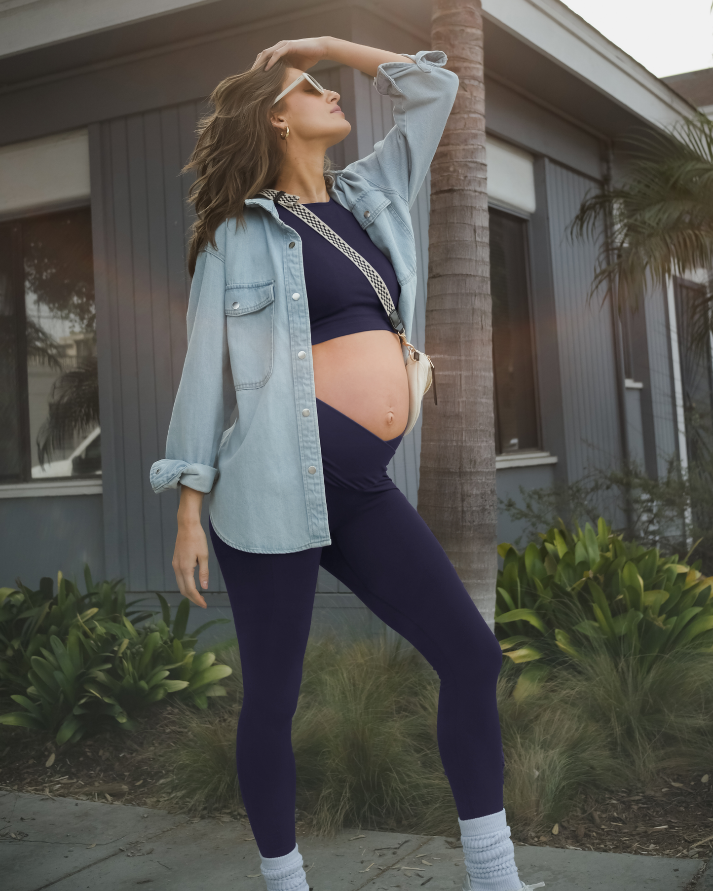 Bamboo Maternity & Nursing Longline Bra