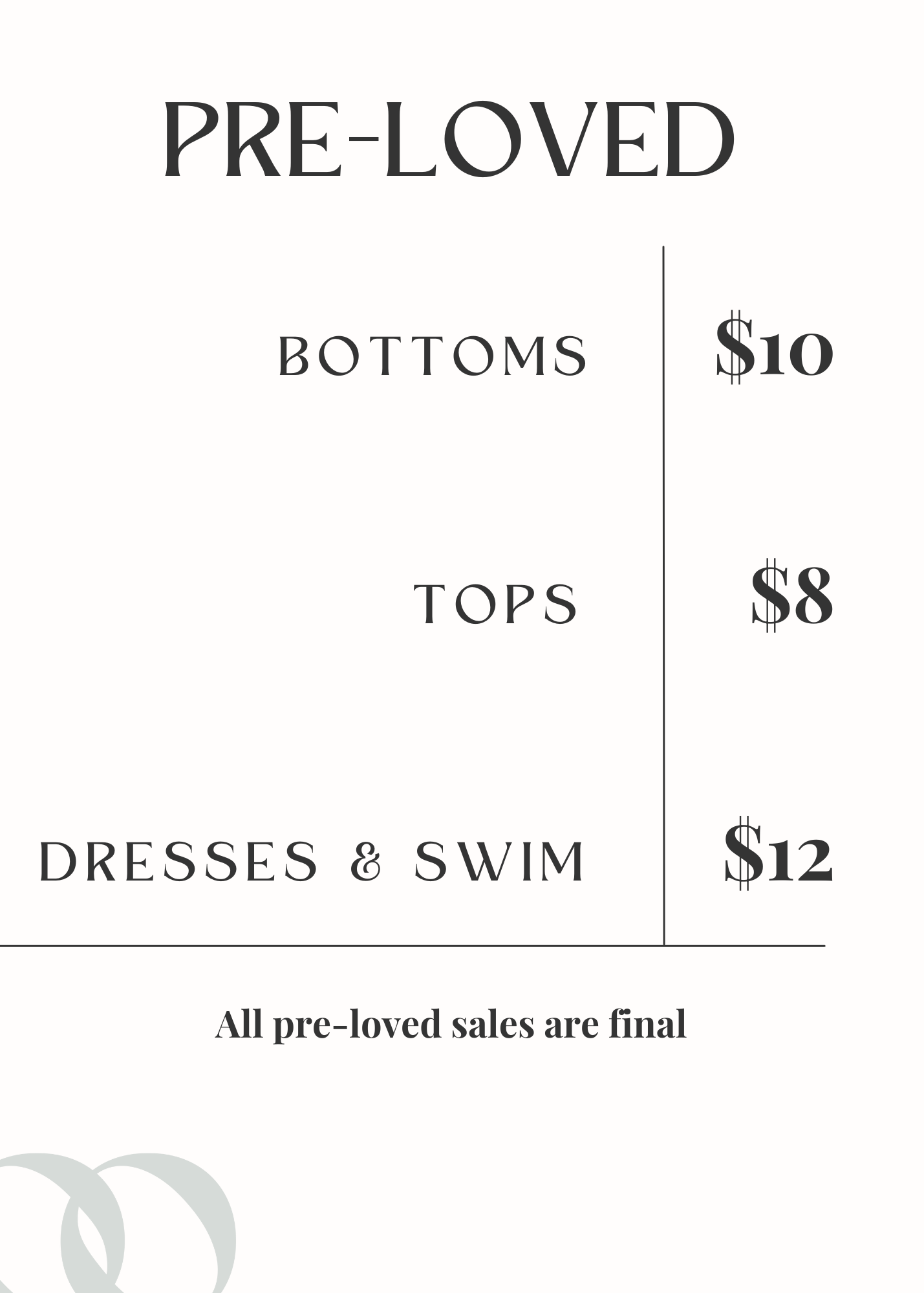 Pre-Loved Tops