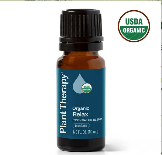 Organic Relax Essential Oil Blend