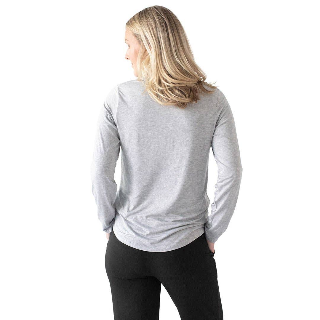 Bamboo Nursing & Maternity Long Sleeve T-shirt