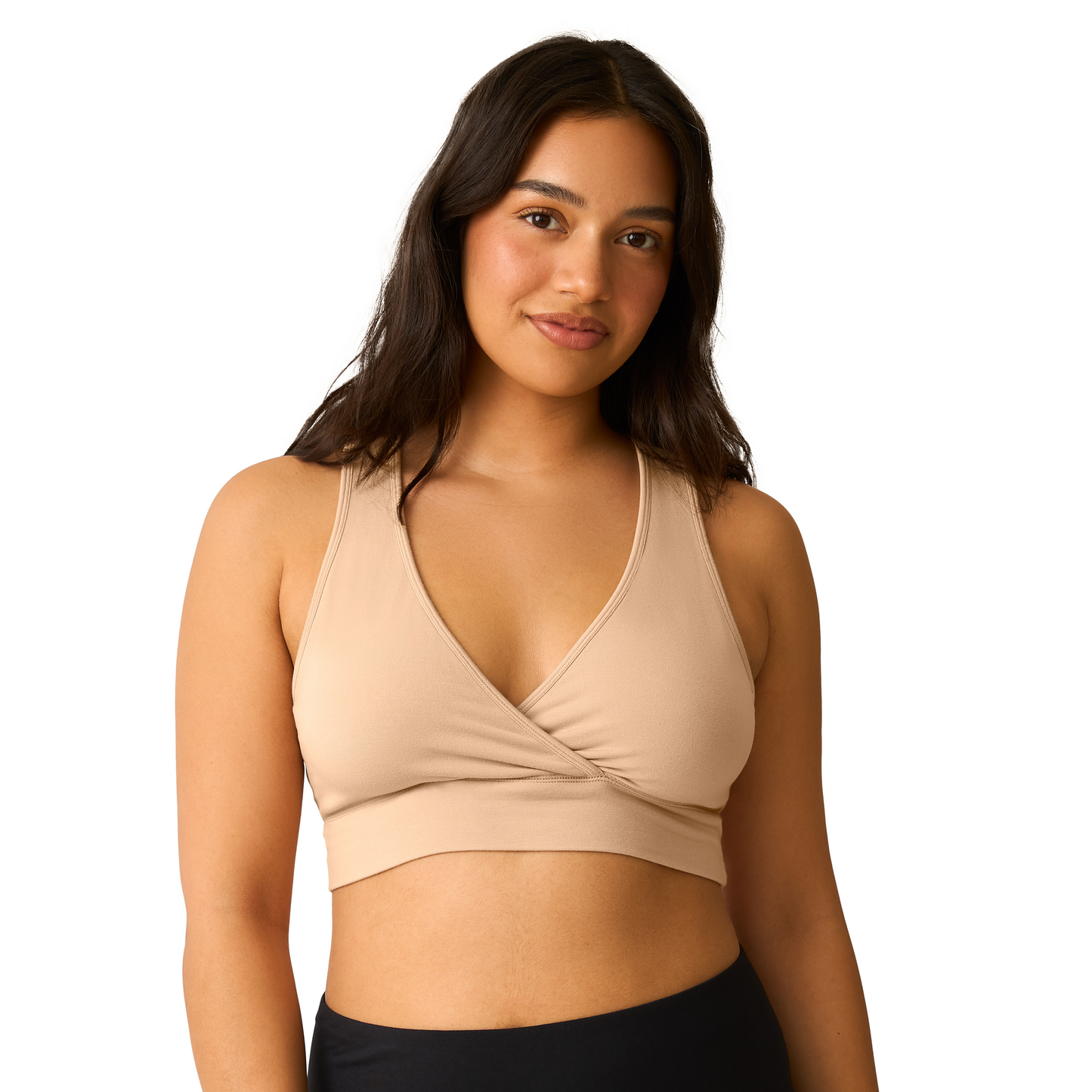 French Terry Racerback Nursing & Maternity Sleep Bra