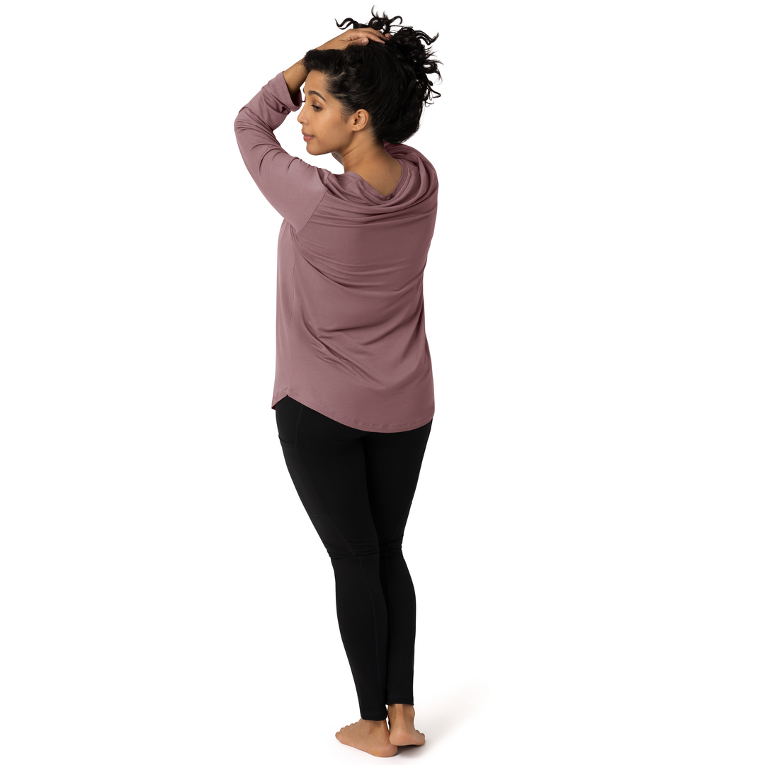 Bamboo Nursing & Maternity Long Sleeve T-shirt