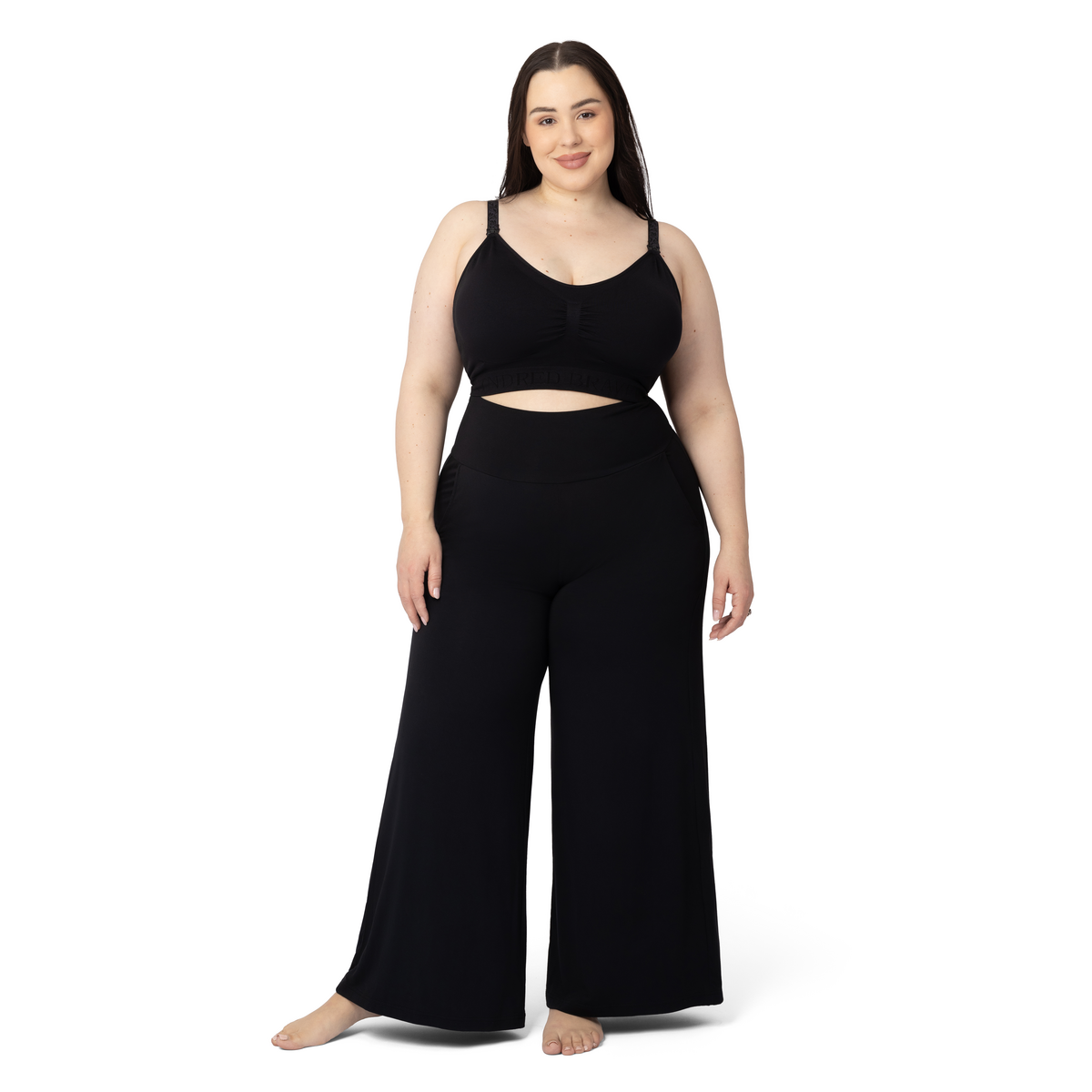 Bamboo Wide Leg Maternity & Postpartum Lounge Pant