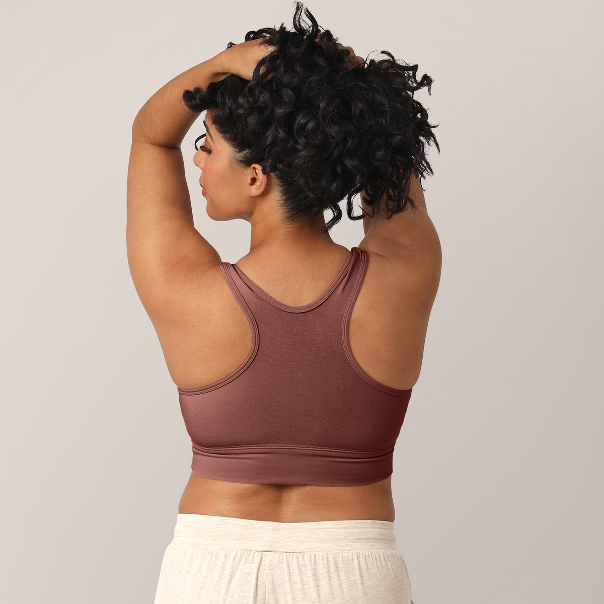 French Terry Racerback Nursing & Maternity Sleep Bra