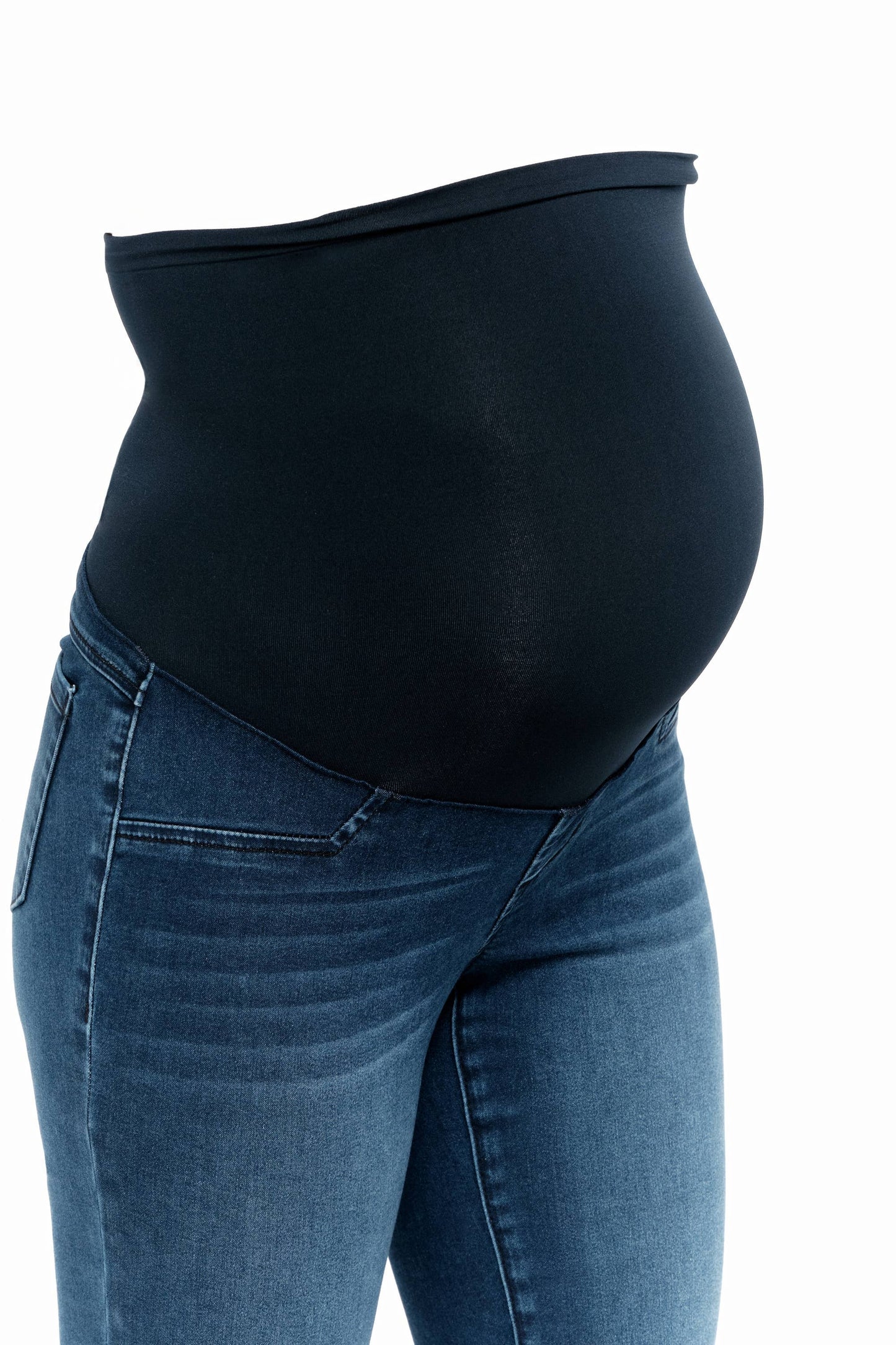 Maternity 30" Better Butter Slim Straight Jean in Lanie