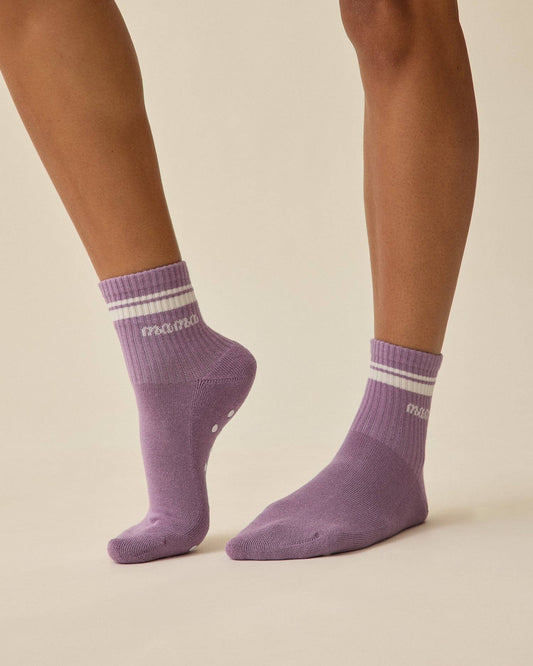 Non-Slip Quarter Crew Socks