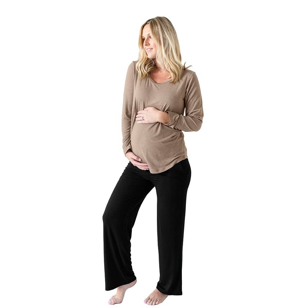 Bamboo Nursing & Maternity Long Sleeve T-shirt