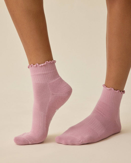 Non-Slip Ruffle Ankle Socks