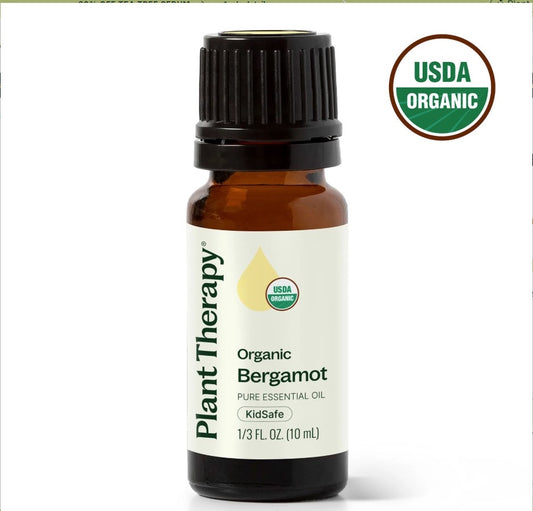 Organic Bergamot Essential Oil 10mL