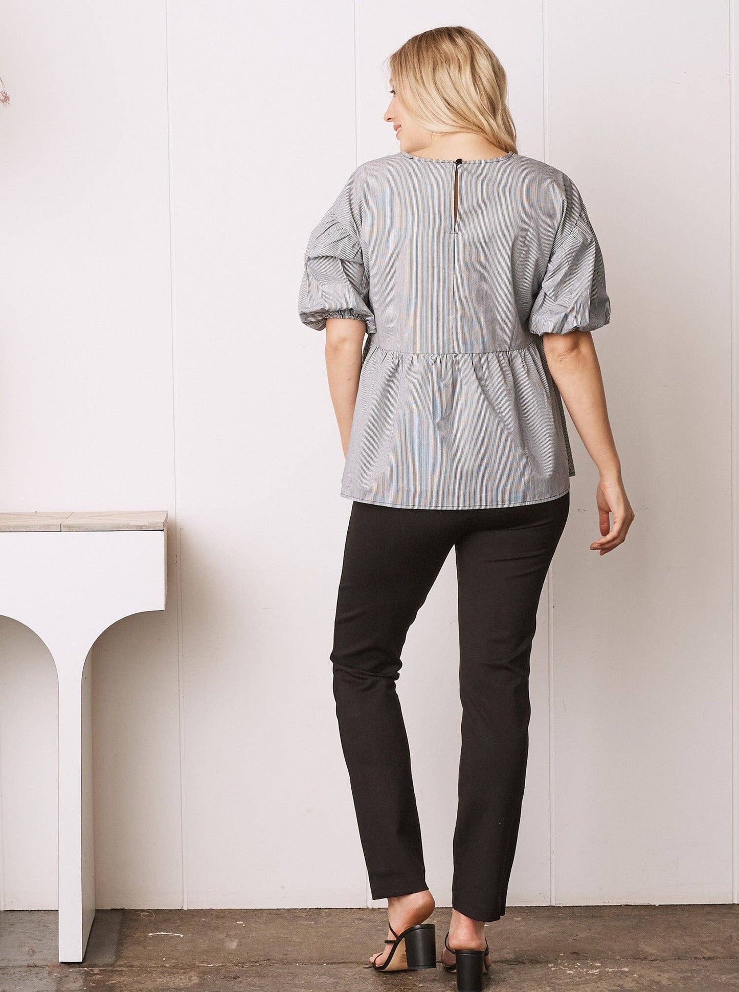 Maternity Straight Cut Ponti Work Pants