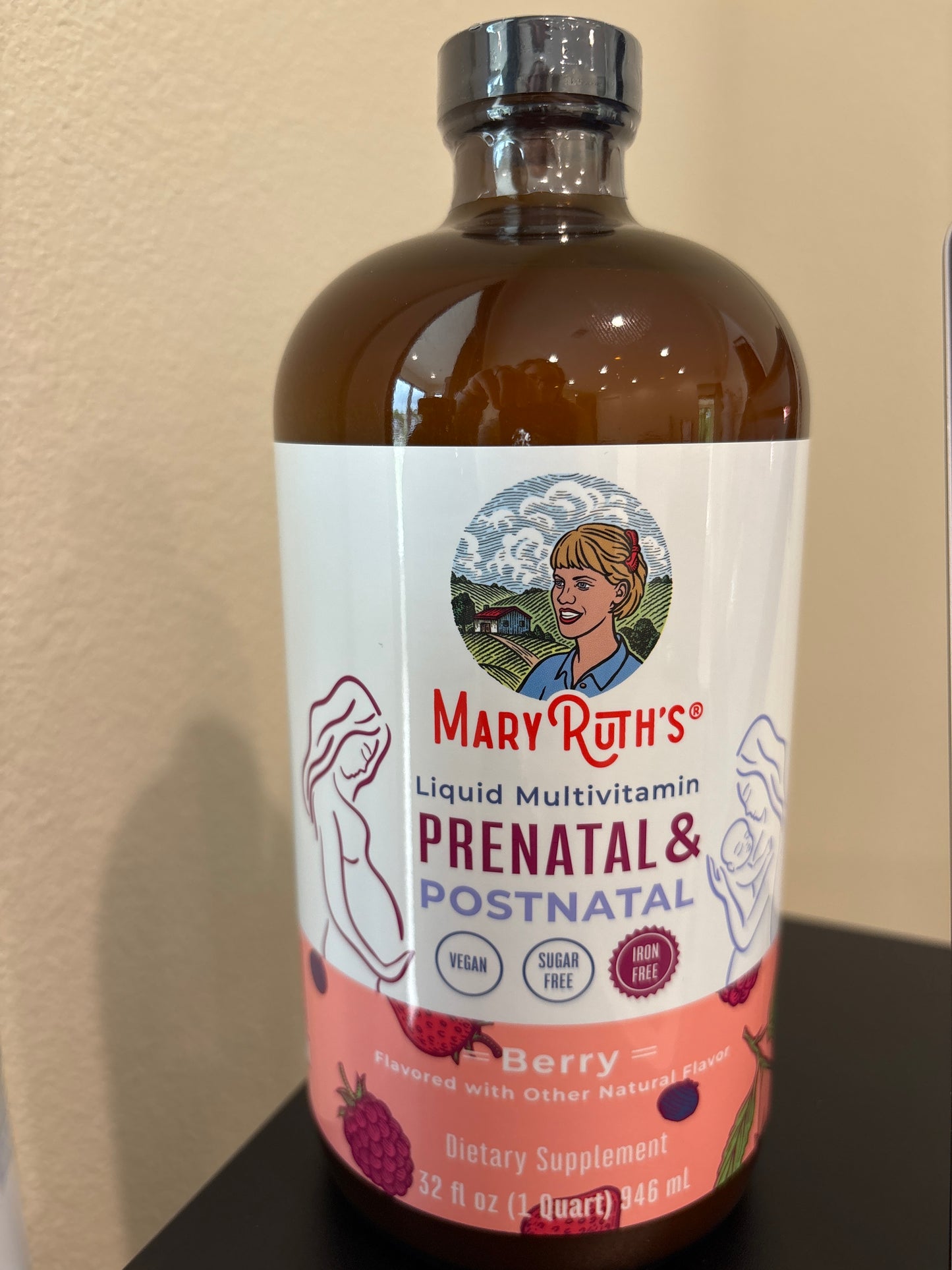Prenatal + Postnatal -Liquid 32oz Berry