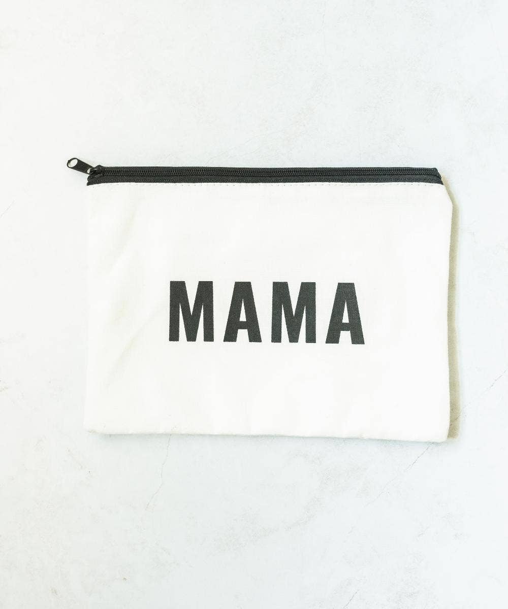 Mama Pouch | Stylish Organizer Canvas Bag for Moms