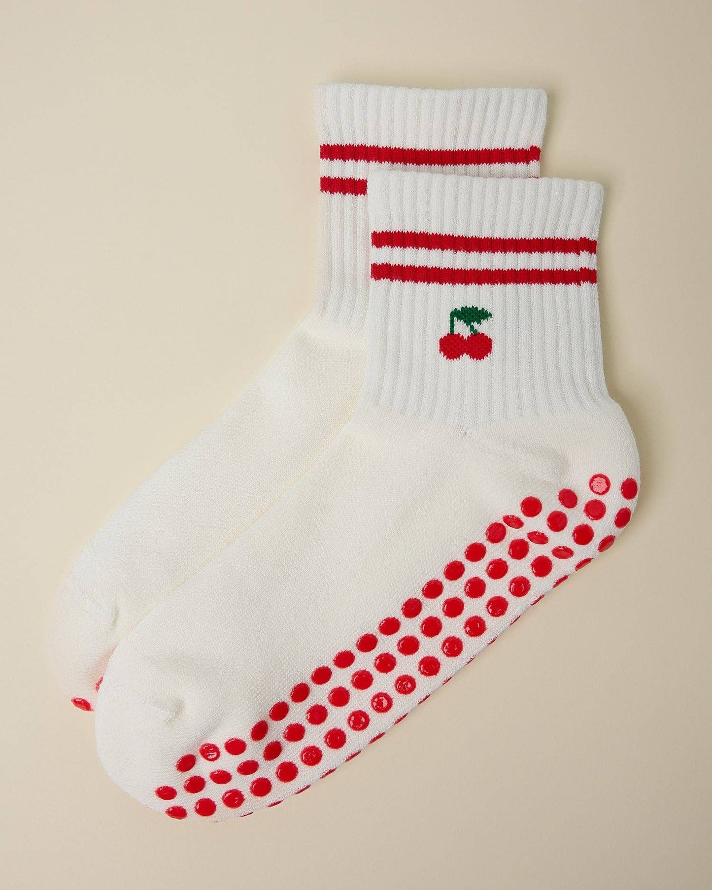 Non-Slip Quarter Crew Socks