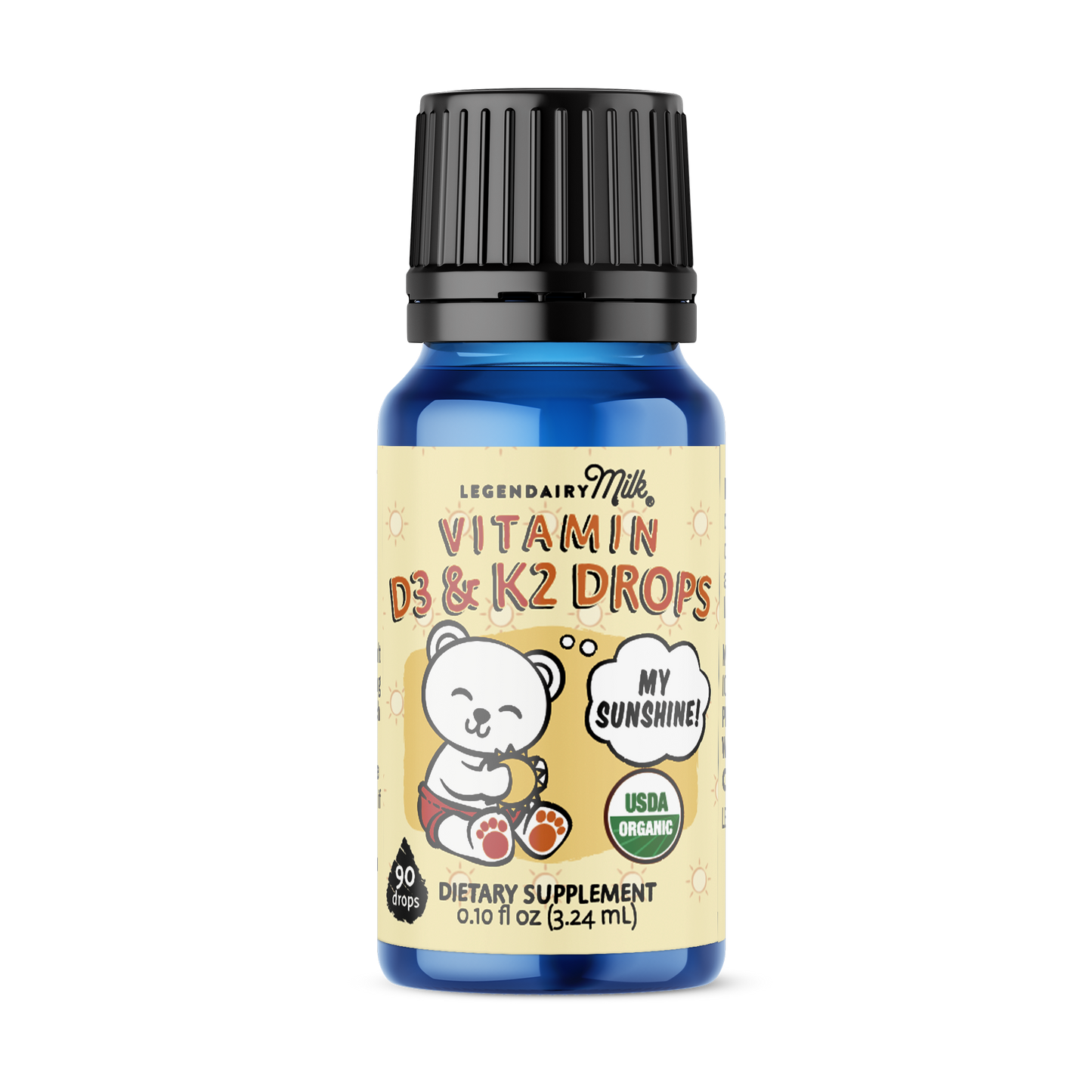 Organic Baby and Toddler D3&K2 Drops