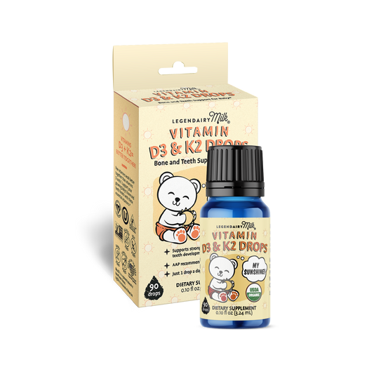 Organic Baby and Toddler D3&K2 Drops