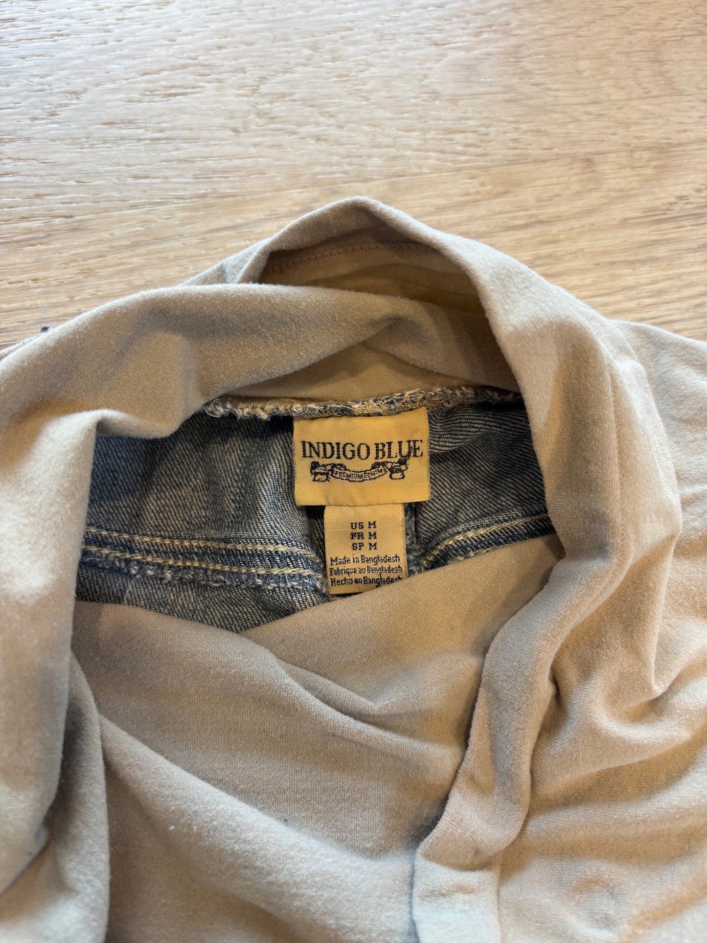 Medium Denim Pre-Loved Maternity Shorts