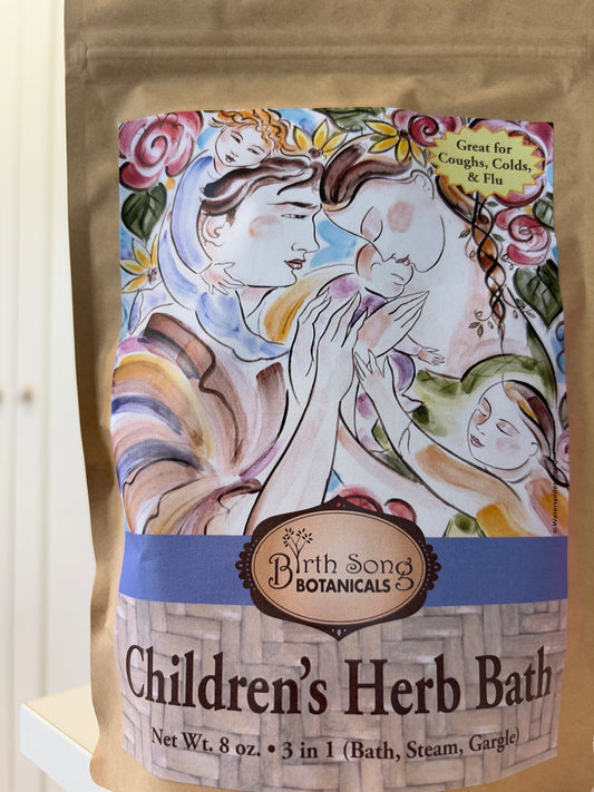 Children's Healing Herb Bath for Clear Lungs* 3 in 1- Bath, Steam, Gargle
