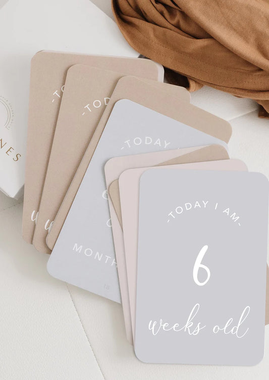 Baby Milestone Cards