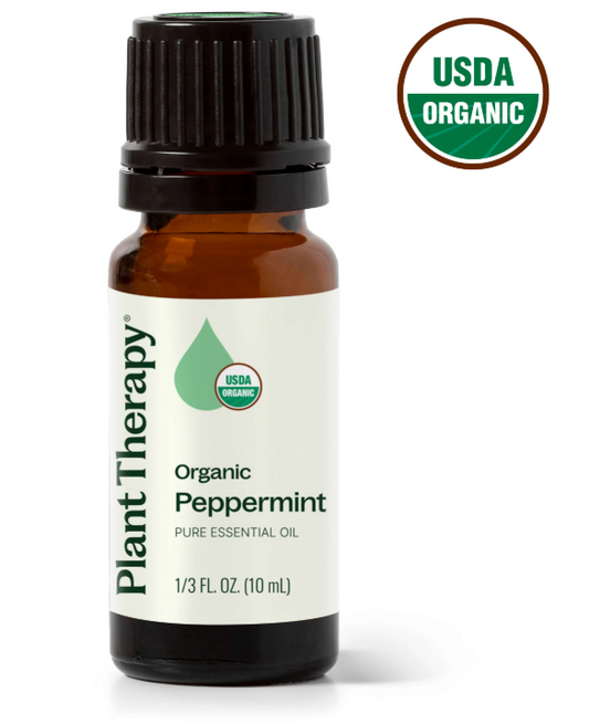 Organic Peppermint Essential Oil 10 mL