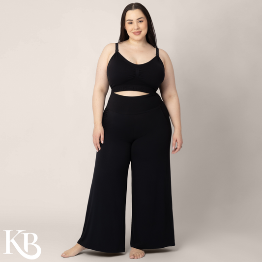 Bamboo Wide Leg Maternity & Postpartum Lounge Pant