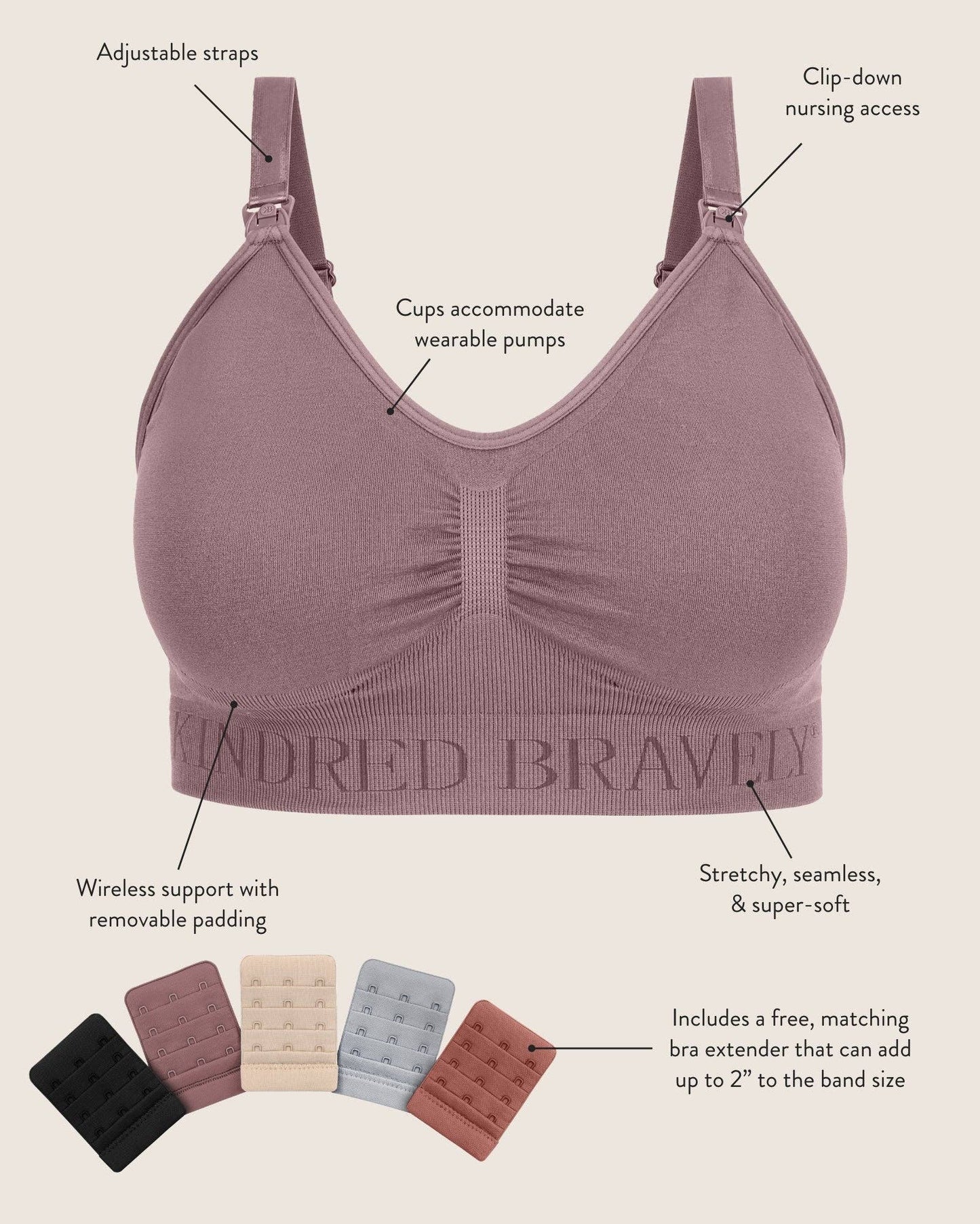 Simply Sublime® Nursing Bra