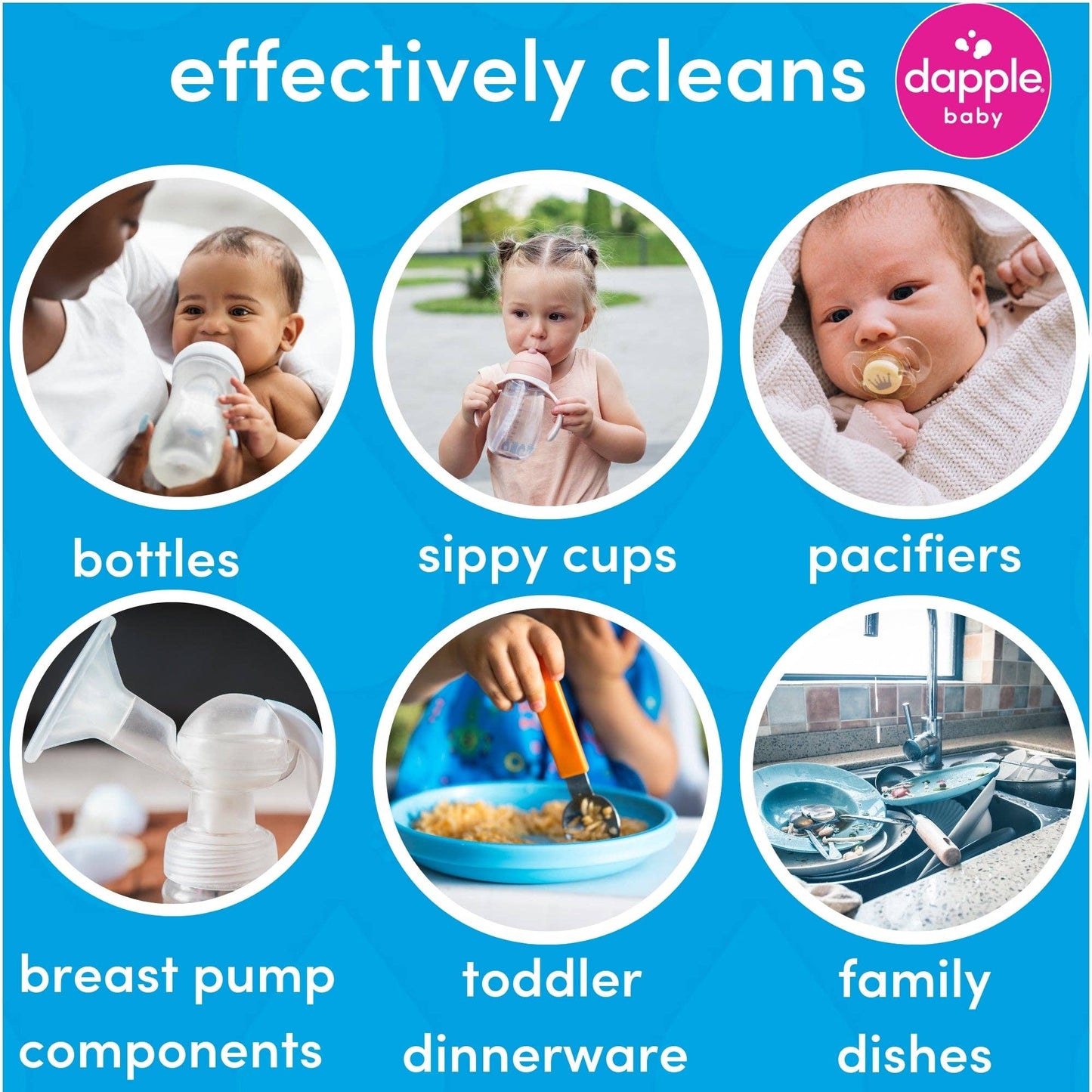 Dapple Baby On the Go 12ct Dish Soap Travel Size (Cs of 12)