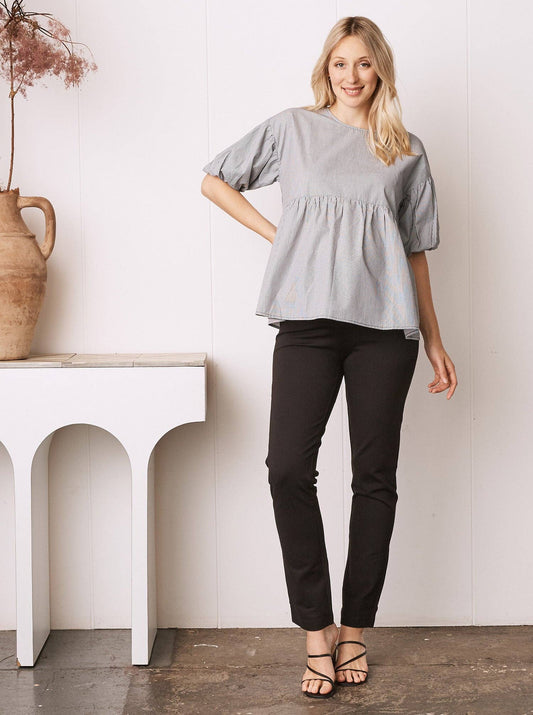 Maternity Straight Cut Ponti Work Pants