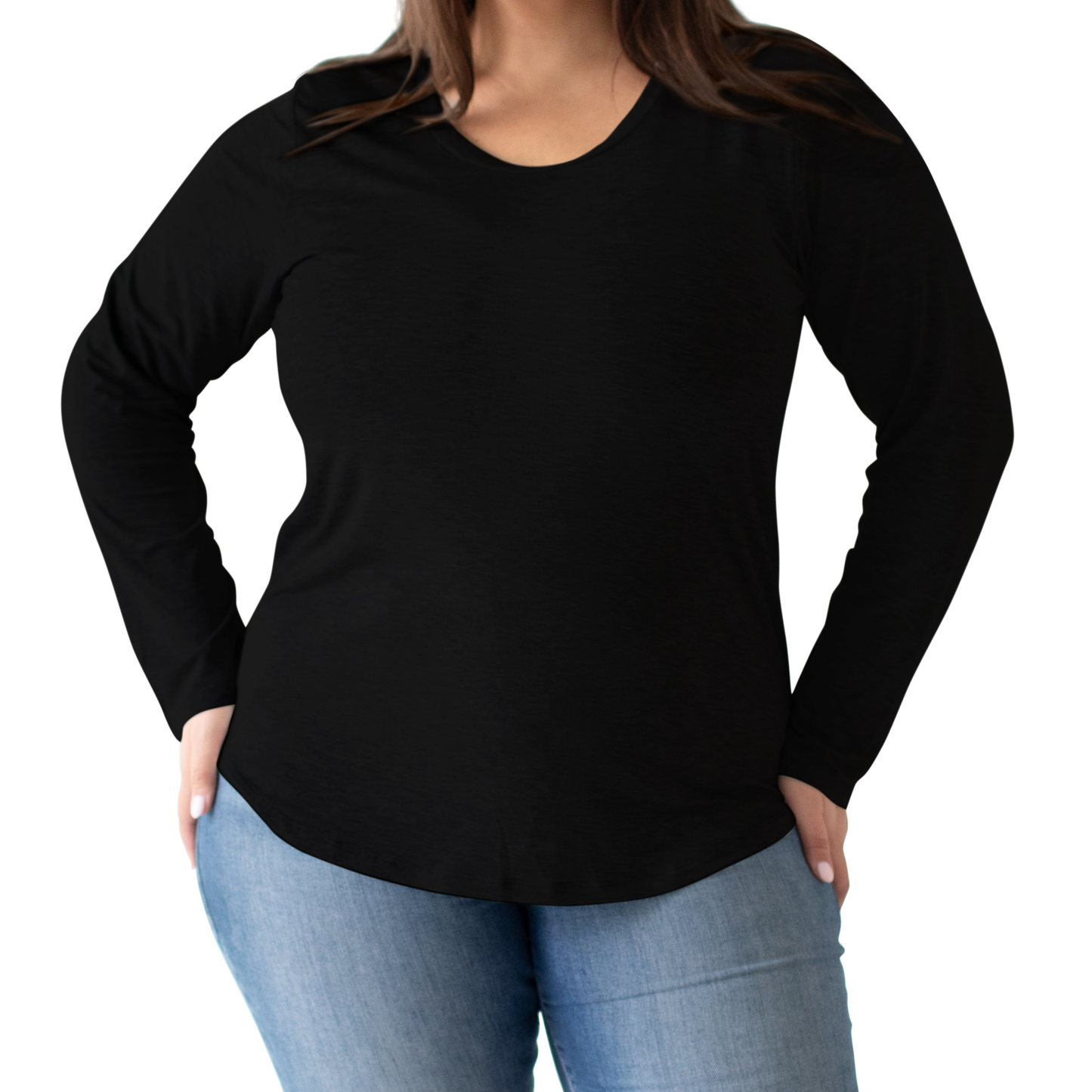 Bamboo Nursing & Maternity Long Sleeve T-shirt